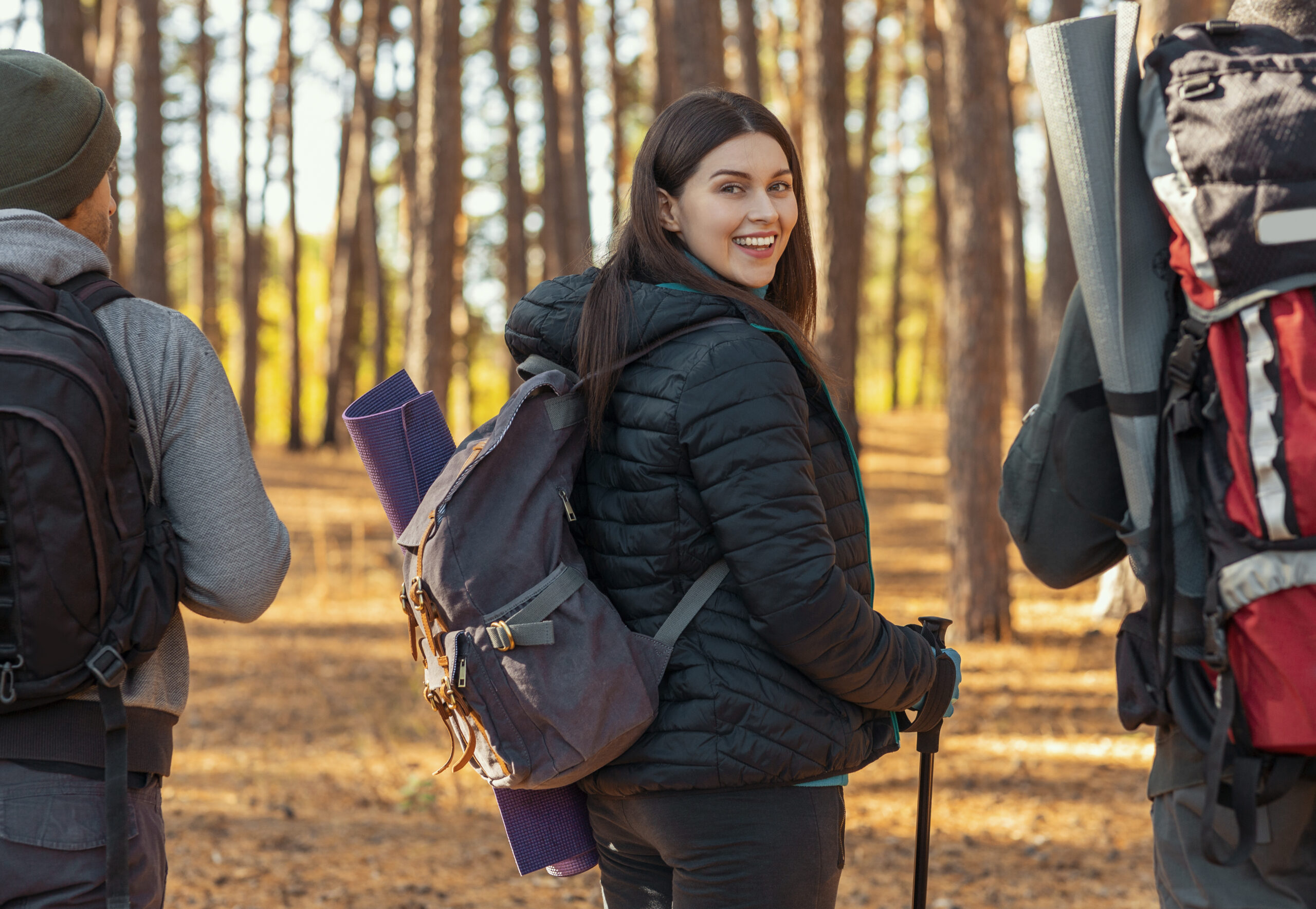 Willa Slavita - close up of smiling girl hiking with her friends 2023 11 27 04 53 35 utc scaled